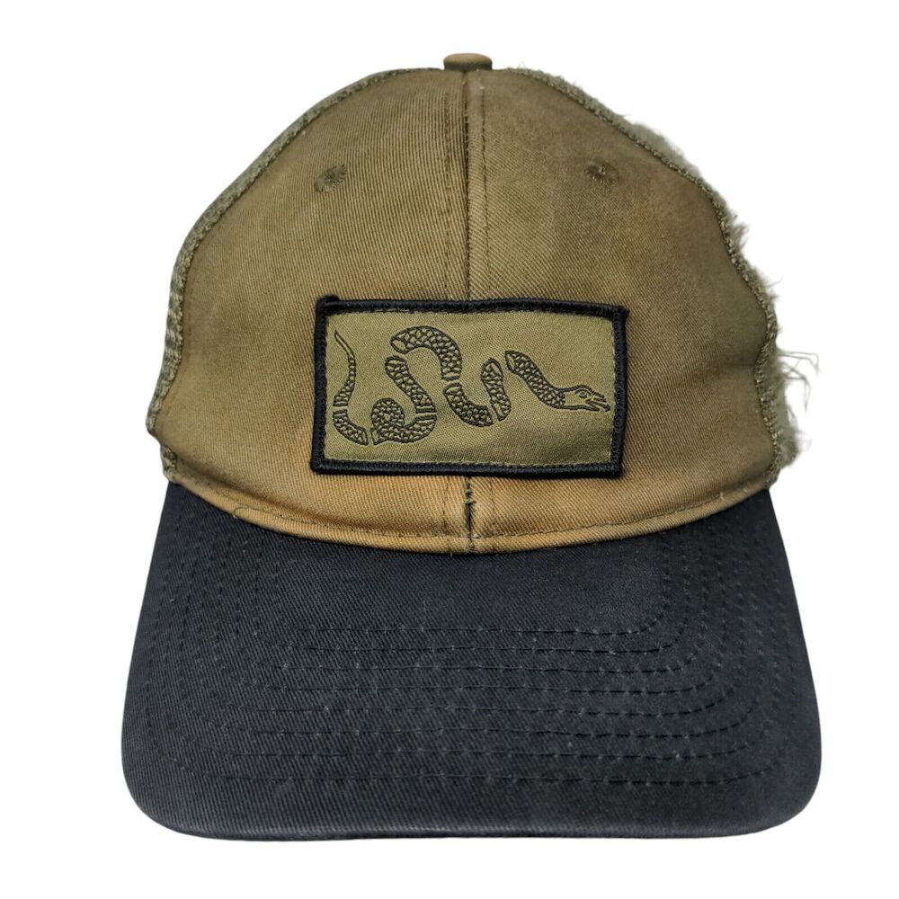 1776 United Snapback Mesh Back Trucker Hat Multi One Size Colorblock